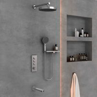 Душевой комплект Inspire встраиваемый, хром арт-VSFW-433TI5RCH — фото 3, Встраиваемые душевые комплекты