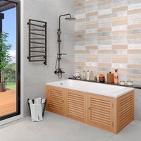 Ванна MALTA 167 см из литьевого мрамора NOVA GEL с металлическими ножками/ Aqua de Marco 1170WMAL/1_GEL — фото 2, Ванны