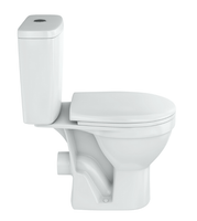 РИМ Унитаз-компакт. универс. вып, 2-х реж. арм.OLI,жестк. сид. с функ. S-C, белый ROSA Вн УнкБ03 — фото 1, Напольные унитазы