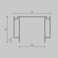 Товар: Профиль Technical ALM-11681-PL-W-2M - фото 6 Профиль Technical ALM-11681-PL-W-2M — фото 6, Комплектующие для освещения