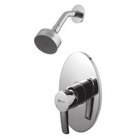 Atlantiss Смеситель для душа, без излива встраиваемый верх.лейка,р/ОД, хром, LM, арт-LM3220C — фото 1, Встраиваемые душевые комплекты