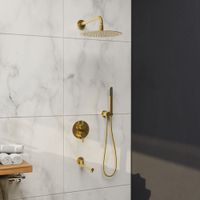 Душевая система скрытого монтажа RGW SP-55Gb, арт-51140855-06 — фото 1, Встраиваемые душевые комплекты