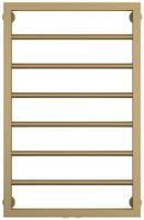 Полотенцесушитель водяной Сунержа Канцлер 800х500 Матовое золото арт-032-0254-8050 — фото 1, Водяные полотенцесушители