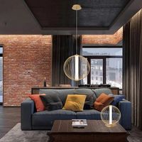 Светильник подвесной арт-SYNC SP18W LED GOLD — фото 4, Подвесные светильники