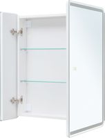 Зеркальный шкаф Aquanet Оптима 70 LED антипар 00353798 — фото 7, Зеркальные шкафы в ванную