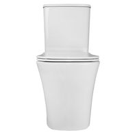 Унитаз-компакт Azario ANTEO SQUARE 385х630х820 напольный, безободковый, с быстросъемным сиденьем микролифт арт-AZ-1218A — фото 10, Напольные унитазы