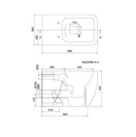 Товар: Чаша унитаза Scarabeo TEOREMA 2.0 напольный моноблок цвет белый арт-5140/CL - фото 4 Чаша унитаза Scarabeo TEOREMA 2.0 напольный моноблок цвет белый арт-5140/CL — фото 4, Напольные унитазы