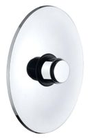 Кран-кнопка для чаши генуя настенный , шт 07076.1.B — фото 1, Смесители