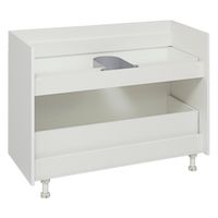 Тумба напольная OLIVIA 100 /2 ящ/ AQUA DE MARCO 2100COLI/F — фото 5, Тумбы под раковину