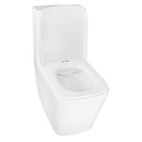 Унитаз-компакт Azario Rise 385х623х792 напольный, безободковый с быстросъемным сиденьем микролифт арт-AZ-68D — фото 2, Напольные унитазы