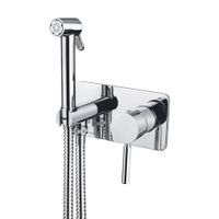 FORTIS Гигиенический душ.набор, см-ль моноком.встр./лейка/держатель/шланг латунь, хром 25042 — фото 1, Смеситель для душа