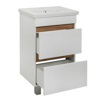 Тумба напольная SYDNEY 50 /2ящ/ AQUA DE MARCO 2050WCSYD/1 — фото 4, Тумбы под раковину