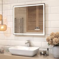 Зеркало с подсветкой VIGO Geometry Media voice 800 048 — фото 7, Зеркала в ванную комнату