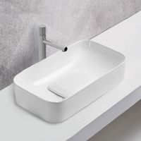 Раковина керамическая Vincea , 705*380*150, накладная, цвет белый арт-VBS-50470 — фото 2, Раковины накладные