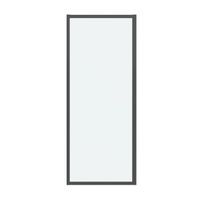 Боковая стенка Grossman Cosmo (100х195) графит сатин,стекло прозрачное, 1 место арт-200.K33.02.100.42.00 — фото 1, Боковые стенки