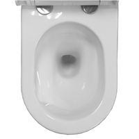 Товар: Унитаз подвесной Azario Etera 520x360x360 с системой смыва Tornado, с сидением микролифт арт-AZ-118E-UQ3 - фото 6 Унитаз подвесной Azario Etera 520x360x360 с системой смыва Tornado, с сидением микролифт арт-AZ-118E-UQ3 — фото 6, Подвесные унитазы