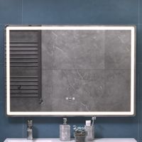 Зеркало с подсветкой VIGO Geometry Step 1000 235 — фото 2, Зеркала в ванную комнату