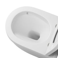 Товар: Унитаз подвесной Grossman (520х360х410) безободковый,белый матовый с тонкой крышкой,микролифт,смыв торнадо,1 место арт-GR-4483MSQ - фото 3 Унитаз подвесной Grossman (520х360х410) безободковый,белый матовый с тонкой крышкой,микролифт,смыв торнадо,1 место арт-GR-4483MSQ — фото 3, Подвесные унитазы