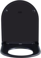 Сиденье для унитаза Aquanet Lake черный матовый арт-00316466 — фото 7, Сиденья для унитаза