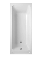 Ванна, Villeroy&Boch, Architectura, ширина, мм-1700, глубина, мм-700, высота, мм-480, водоизмещение (л)-195, тип установки-встраиваемый/пристенный, форма-прямоугольная, слив-перелив-необходимо заказать, диаметр слива, мм-52, ножки-необходимо заказать, материал-акрил, цвет-альпийский белый арт-UBA177ARA2V-01 — фото 1, Акриловые ванны