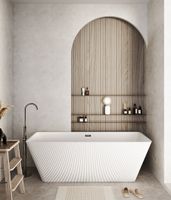 Ванна отдельностоящая Grossman Cristal GR-2022M (170х75х58) цвет белый матовый,1 место — фото 3, Акриловые ванны