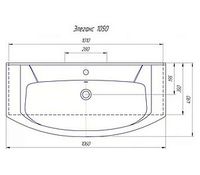 Тумба под раковину арт-Э-Лав01105-011Пр — фото 6, Тумбы под раковину