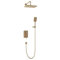 Товар: Встраиваемая душевая система VERONA, Золото брашинг VE-510-G-C4 - фото 2 Встраиваемая душевая система VERONA, Золото брашинг VE-510-G-C4 — фото 2, Встраиваемые душевые комплекты