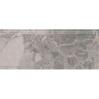 Бордюр Рабат Стоун серый матовый обрезной 12х30 (9шт) арт-KMB2BDA002BR — фото 1, Декоративные элементы