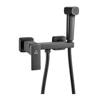 Гигиенический душ со смесителем Rose , черный арт-R2805H-1 — фото 1, Гигиенические души