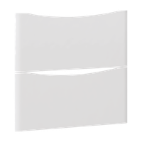 Фасад тумбы под раковину VIGO Glem 800-0-2 (Como) белый к корпусу тумбы 267 (275) — фото 1, Тумбы под раковину