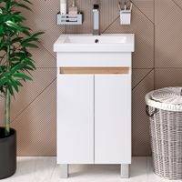 Тумба напольная SYDNEY 50 / AQUA DE MARCO 2050WCSYD/2 — фото 2, Тумбы под раковину