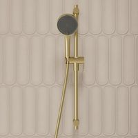 Лейка для душа, золото матовое, Aiger, IDDIS, AIG4FMGi18 — фото 1, Лейки для душа