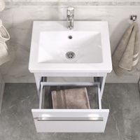 Тумба под раковину VIGO Land 50 подвесная белый (018) — фото 4, Тумбы под раковину