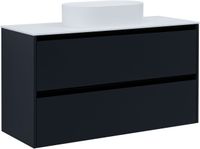 Тумба под раковину Allen Brau Activity 120 1.34007.AM антрацит матовый/черный браш — фото 21, Тумбы под раковину