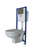 Товар: Унитаз «Элеганс» подвесной с сиденьем, инсталляция DI с хром панелью (2 кнопки),ROSA Вн ПуЭ25 - фото 2 Унитаз «Элеганс» подвесной с сиденьем, инсталляция DI с хром панелью (2 кнопки),ROSA Вн ПуЭ25 — фото 2, Подвесные унитазы