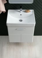 Раковина Aquanet Ирис 60 белая арт-00301803 — фото 10, Раковины встраиваемые сверху