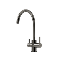 Смеситель для кухни SANCOS Taper с возможностью подключения фильтра для воды, цвет вороненая сталь, арт. SC4012GG — фото 1, Смесители для кухни