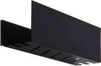 Полка Aquanet Магнум Н 40x12 черная матовая арт-00341531 — фото 4, Полки для ванной и душа