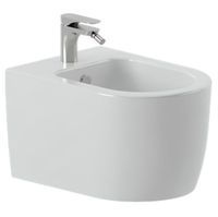 Биде Artceram Monet подвесное с одним отверстием цвет белый матовый арт-MNB001 05 00 — фото 1, Биде подвесные