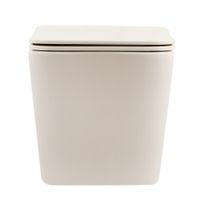 Унитаз ABBER Rechteck подвесной светло-бежевый матовый, безободковый арт-AC1201MBE — фото 6, Подвесные унитазы