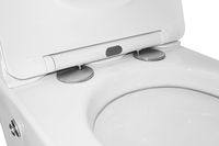 Товар: Унитаз импульсный Azario 360х590х440 напольный, квадратный, быстросъемное сиденье микролифт арт-AZ101 - фото 5 Унитаз импульсный Azario 360х590х440 напольный, квадратный, быстросъемное сиденье микролифт арт-AZ101 — фото 5, Напольные унитазы