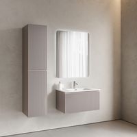 Тумба подвесная SANCOS Snob R 1.0 790х445х406, c одним ящиком оснащенным доводчиками, Doha Soft , арт. арт-SNR1.080SM — фото 6, Тумбы под раковину