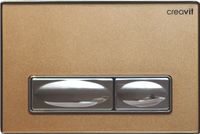 CREAVIT Кнопка для инсталляции золото стекло GP4008.00 — фото 1, Кнопки смыва