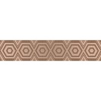 Бордюр Фёрнс коричневый 6х30 (14 шт) арт-05-01-1-63-05-15-1602-0 — фото 1, Декоративные элементы