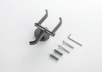 Товар: AQ4632BGM БЕТТА крючок тройной, оружейная сталь - фото 2 AQ4632BGM БЕТТА крючок тройной, оружейная сталь — фото 2, Крючки для полотенец