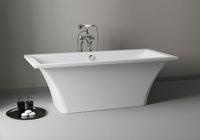 Ванна ЛОТУС пустая, литой мрамор 1850х850 01010036 — фото 1, Ванны