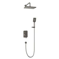 Встраиваемая душевая система VERONA, Графит брашинг VE-510-GR-C4 — фото 1, Встраиваемые душевые комплекты