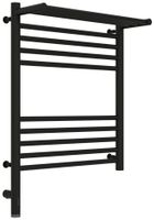 Товар: Полотенцесушитель электрический Сунержа Богема с полкой 3.0 600х500 / МЭМ левый Матовый чёрный 31-5806-6050 - фото 4 Полотенцесушитель электрический Сунержа Богема с полкой 3.0 600х500 / МЭМ левый Матовый чёрный 31-5806-6050 — фото 4, Электрические полотенцесушители
