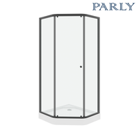 Ограждение VIVA90B N душевое Ceruttispa без поддона (90x90x195) — фото 54, Прямоугольные душевые уголки