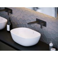 Смеситель для раковины встроенный Timo Selene черный арт-2071/03SM — фото 1, Смесители для раковины